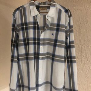 BRAND NEW BURBERRY BUTTON DOWN DRESS SHIRT w/ TAGS